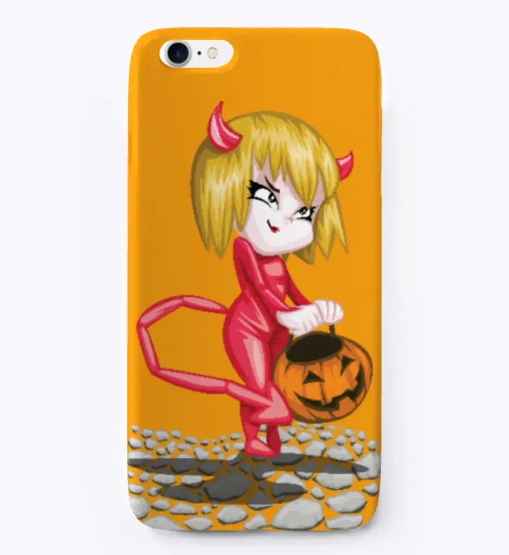 Halloween Girl iPhone Case